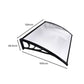 Mountview Window Door Awning Outdoor 1M x 1.2M Transparent 1x1.2M