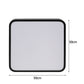 Ultra-Thin 5cm Led Ceiling Down Light Surface Mount Living Room Black 36W Black