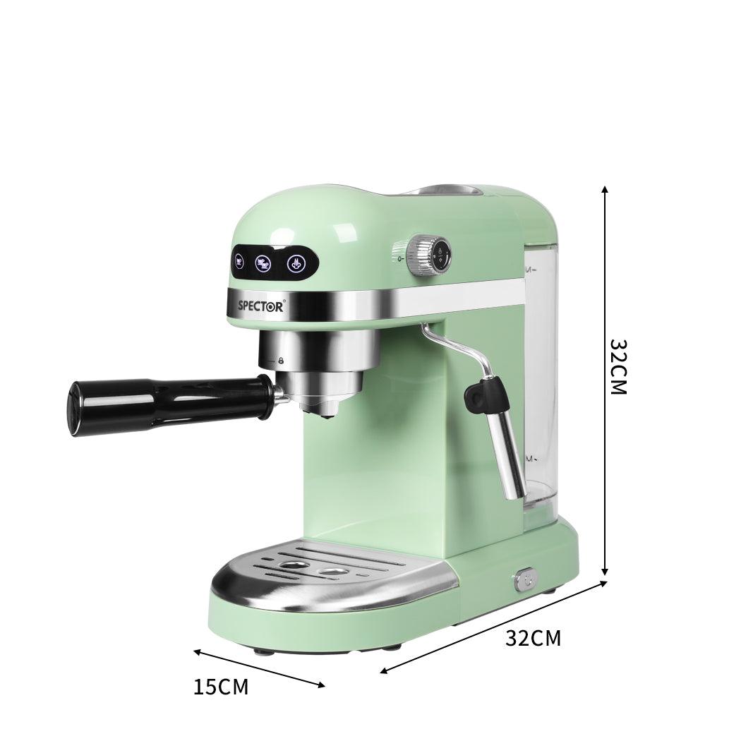 Coffee Maker Machine Espresso - Green Mint