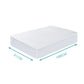 SINGLE Mattress Protector Polyester - White