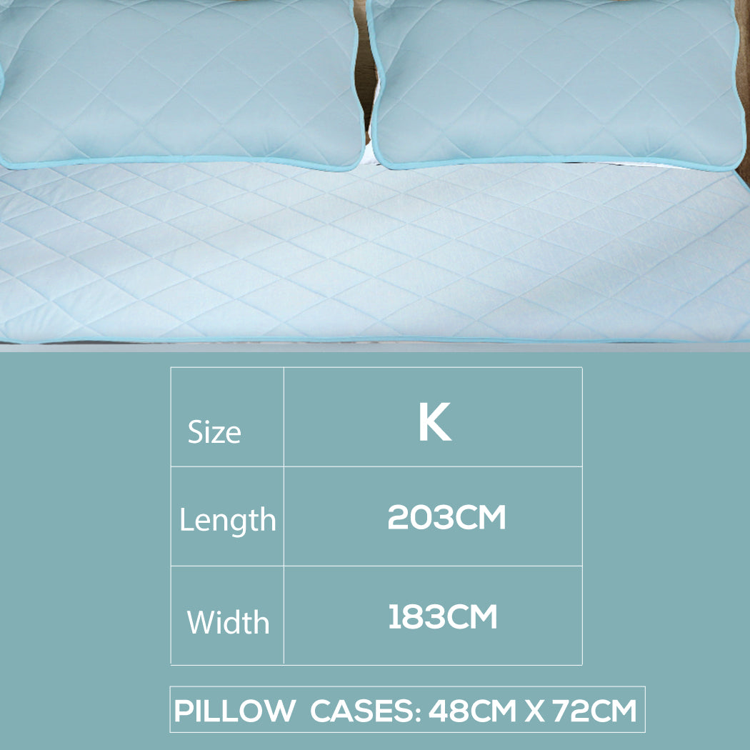 King Dreamz Mattress Protector Cool Topper