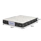 Cosseted Bed & Mattress Package with 16cm Mattress - Black & Wood Double