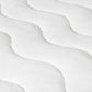 KING Cool Mattress Topper Protector - White