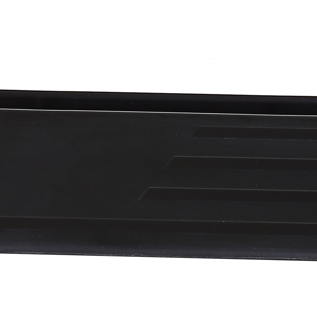 Adjustable Baby Kids Safety Security Gate Stair Barrier Support Ramp Black