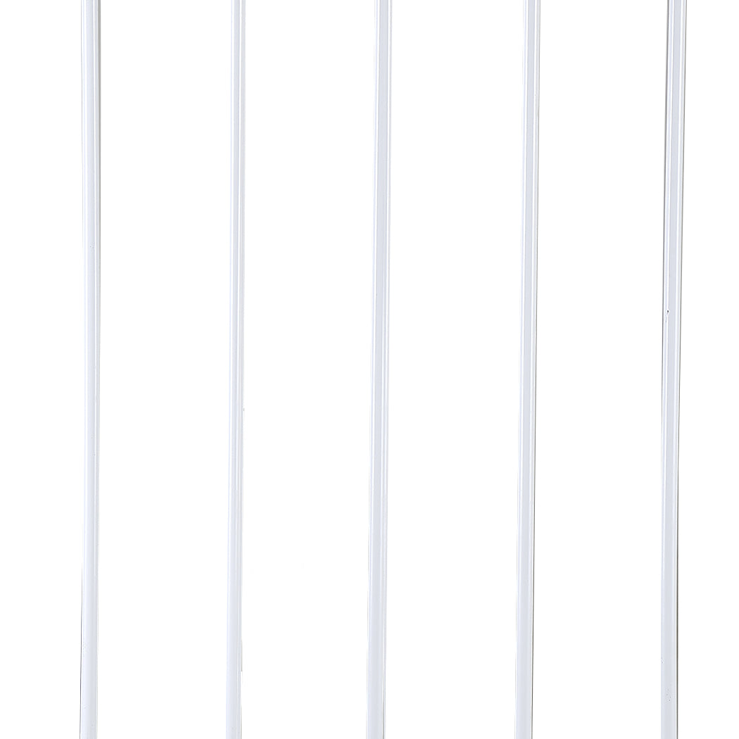 Baby Kids Safety Security Gate Stair Barrier Doors Extension Panels 45cm White
