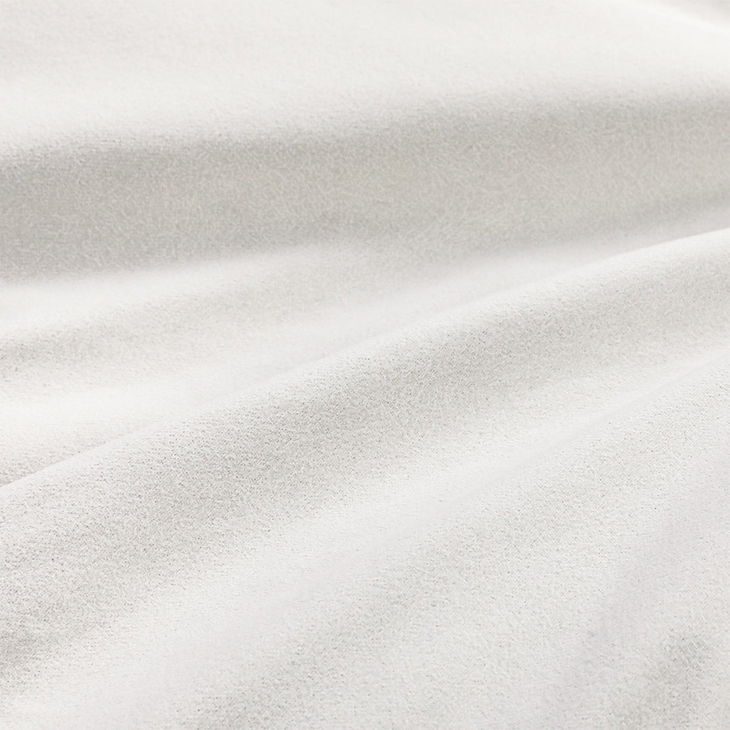 Mirabel Convertible Lounge Floor Sofa Bed - White