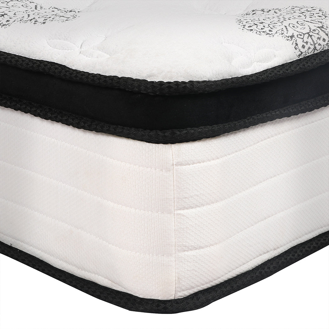 Elisa 30cm Mattress Spring Premium Top Foam Medium Firm - Double