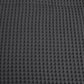 Webster Throw Soft Blanket Cotton Waffle Warm Large Sofa Bed Rugs Single - Dark Grey