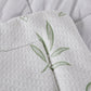 KING Bamboo Pillowtop Mattress Topper - White