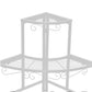 Set of 2 Levede Plant Stand Outdoor Indoor Garden Metal 3 Tier Planter Corner Shelf