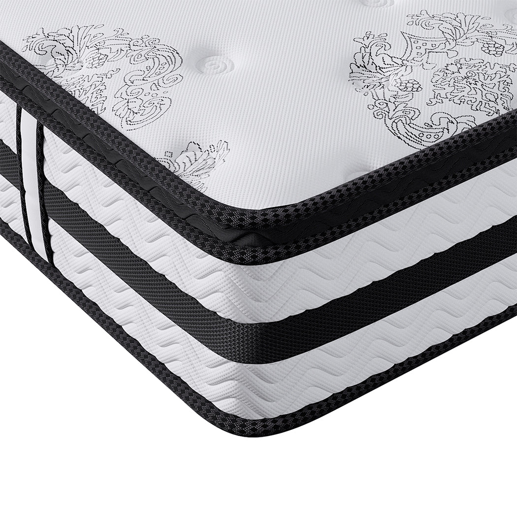 Ysla 35cm Thick Euro Top Egg Crate Foam Mattress - Single