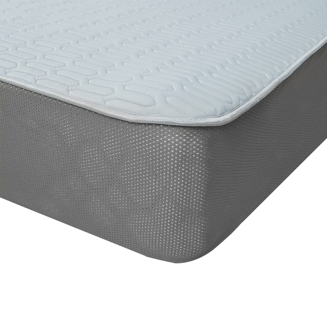 King Single Dreamz Latex Cooling Bed Sheet Set Fitted 2pcs