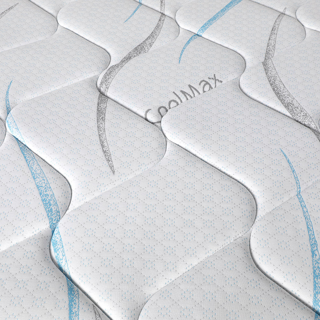 Verona 25cm Top Pocket Spring Medium Firm Premium Foam Mattress - Double