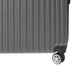 24" Luggage Suitcase Code Lock Hard Shell Travel Carry Bag Trolley - Dark Grey