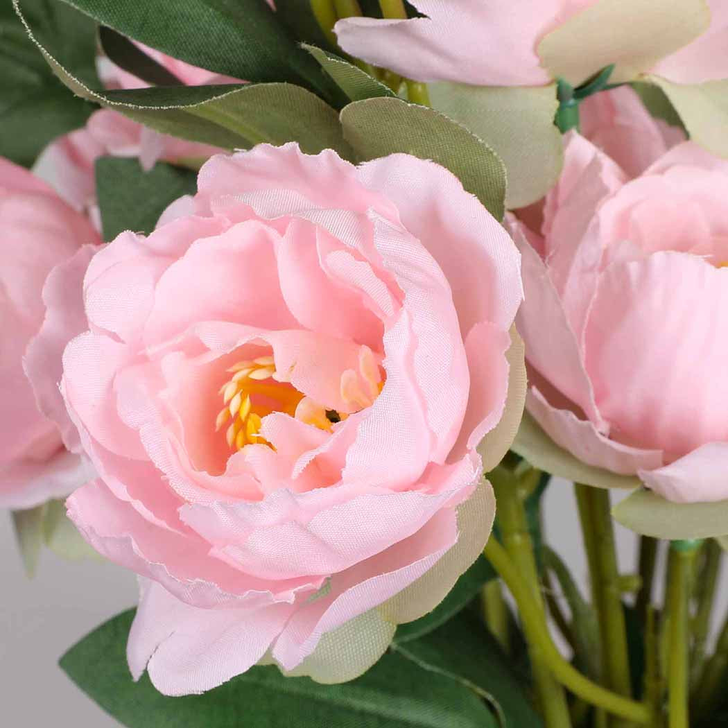 Set of 6 Artificial Indoor Outdoor Flower 7 Heads Garden Home Decor