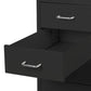 Levede 8 Drawer Office Cabinet Drawers Black