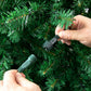 5ft 1.5m 500 Tips Pre Lit Artificial Christmas Tree 8Mode Led Lights Xmas Bushy Decor