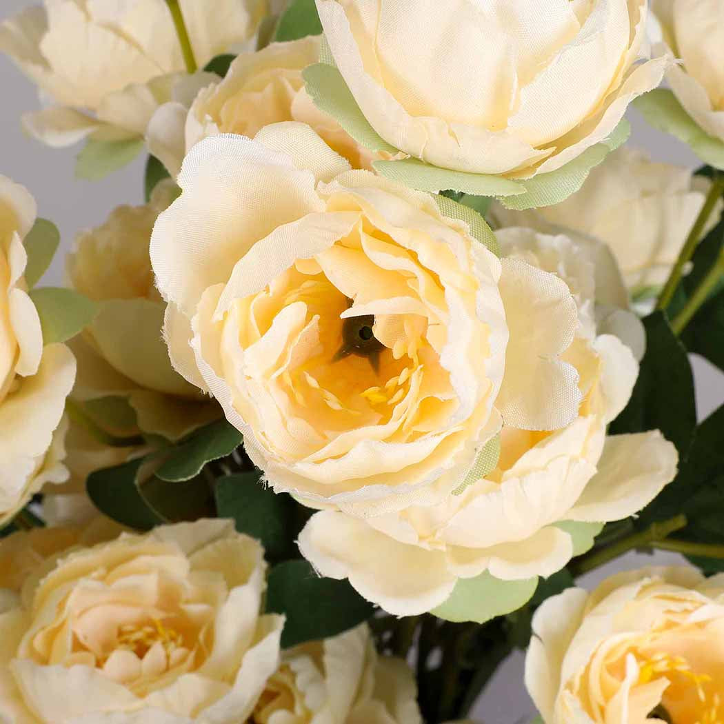 Set of 6 Artificial Flower 7 Heads Garden Indoor Outdoor Home Decor