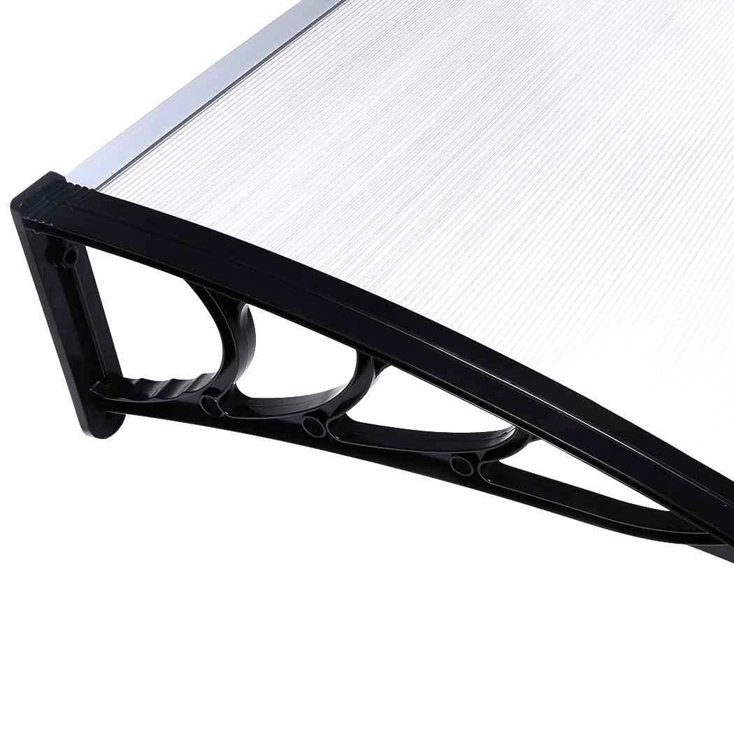 Mountview Window Door Awning Outdoor 1M x 6M Transparent 1x6M