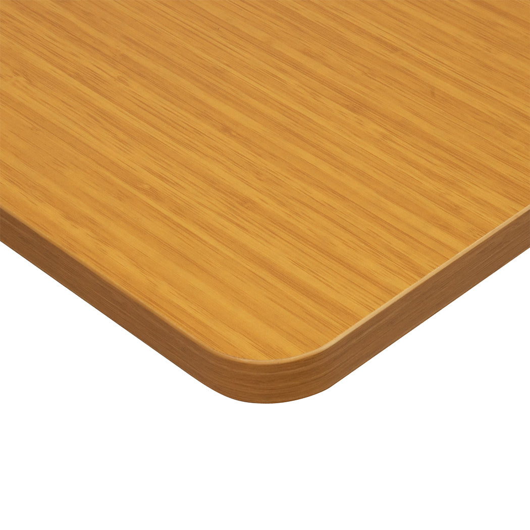 Levede Desktop For Motorised Adjustable Black 140x70cm Natural