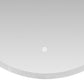 LED Wall Mirror Round Anti-fog Bathroom Mirrors Makeup Light Decor 80cm