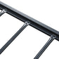 Levi Metal Bed Frame Platform Wooden Industrial Rustic - Black & Wood Queen