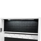 Dual Use Mirrored Jewellery Dressing Cabinet with LED Light in White