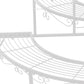 Set of 2 Levede Plant Stand Outdoor Indoor Garden Metal 3 Tier Planter Corner Shelf