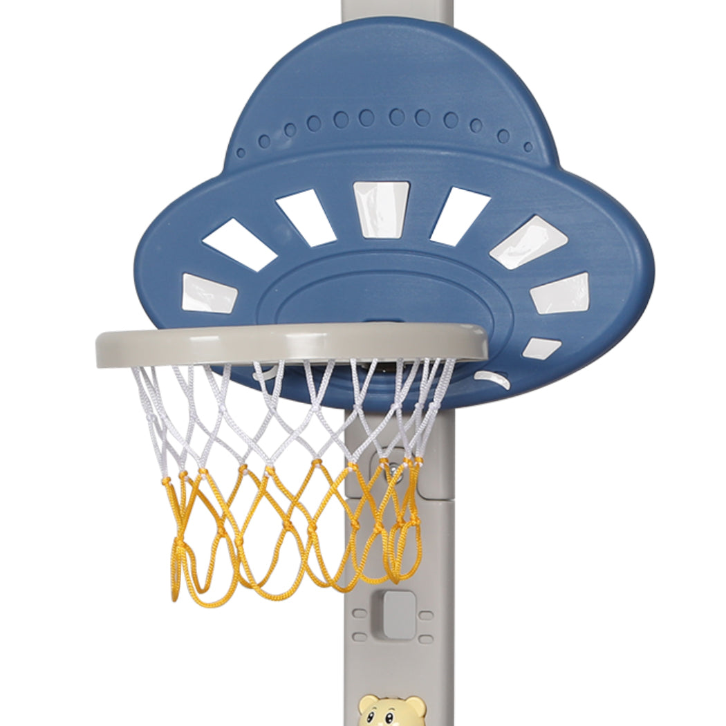 BoPeep Kids Basketball Hoop Set Stand Sports Gift Toys 5-in-1 Adjustable Height