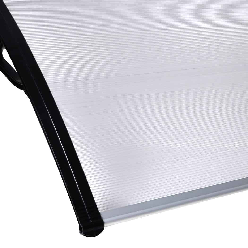 Mountview Window Door Awning Outdoor 1M x 6M Transparent 1x6M