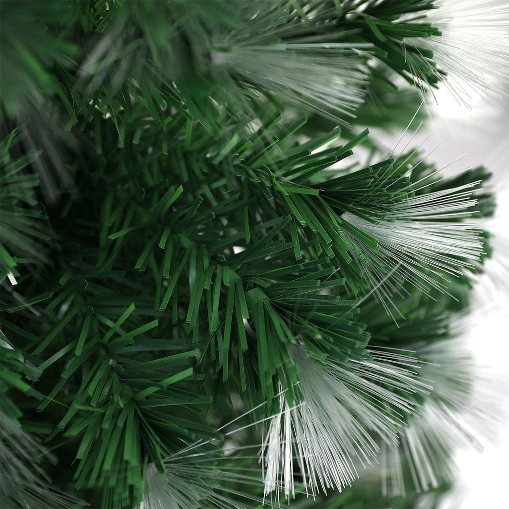 6ft 1.8m 220 Branches Fiber Optic Christmas Tree