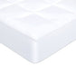 SUPER KING Fitted Waterproof Bed Mattress - White