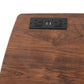 Levede Standing Desk Height Adjustable Brown