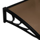 Mountview Window Door Awning Outdoor 1M x 1.2M Brown 1x1.2M