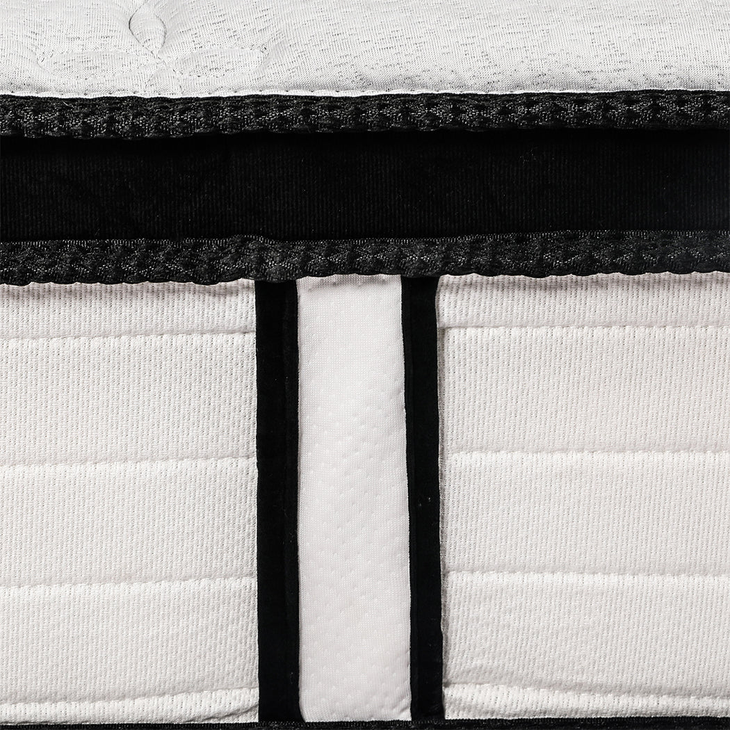 Elisa 30cm Mattress Spring Premium Top Foam Medium Firm - Double