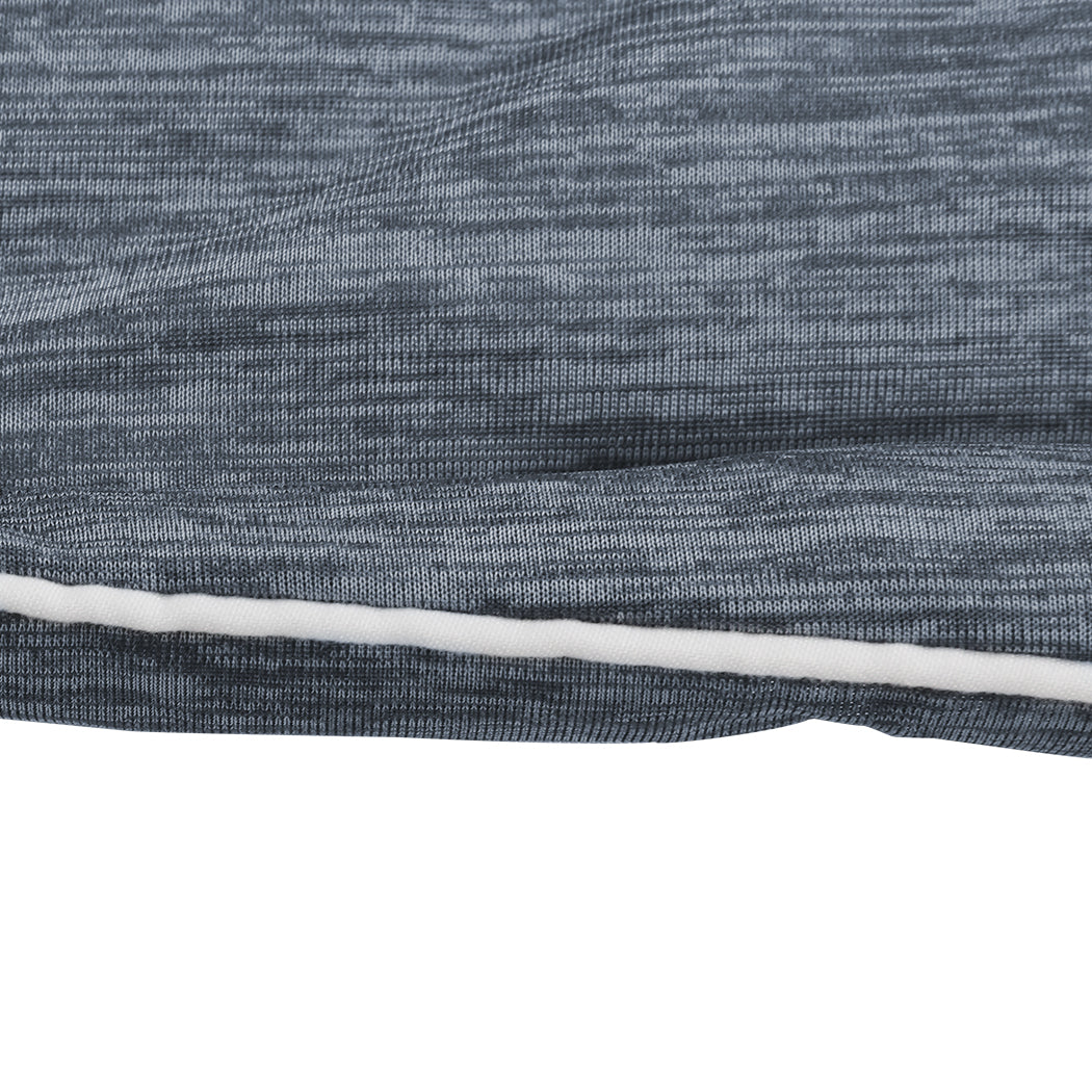 Whelan Throw Soft Blanket 160x210cm Cooling Summer - Grey