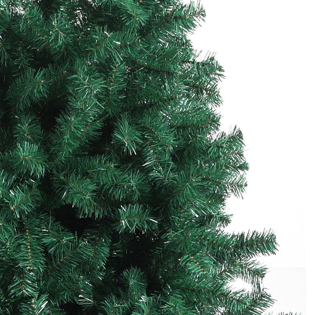 6ft 1.8m 874 Tips Christmas Tree Xmas Home Garden Decor Warm with String Lights