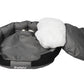 MEDIUM Dog Beds Waterproof Pet Calming - Grey