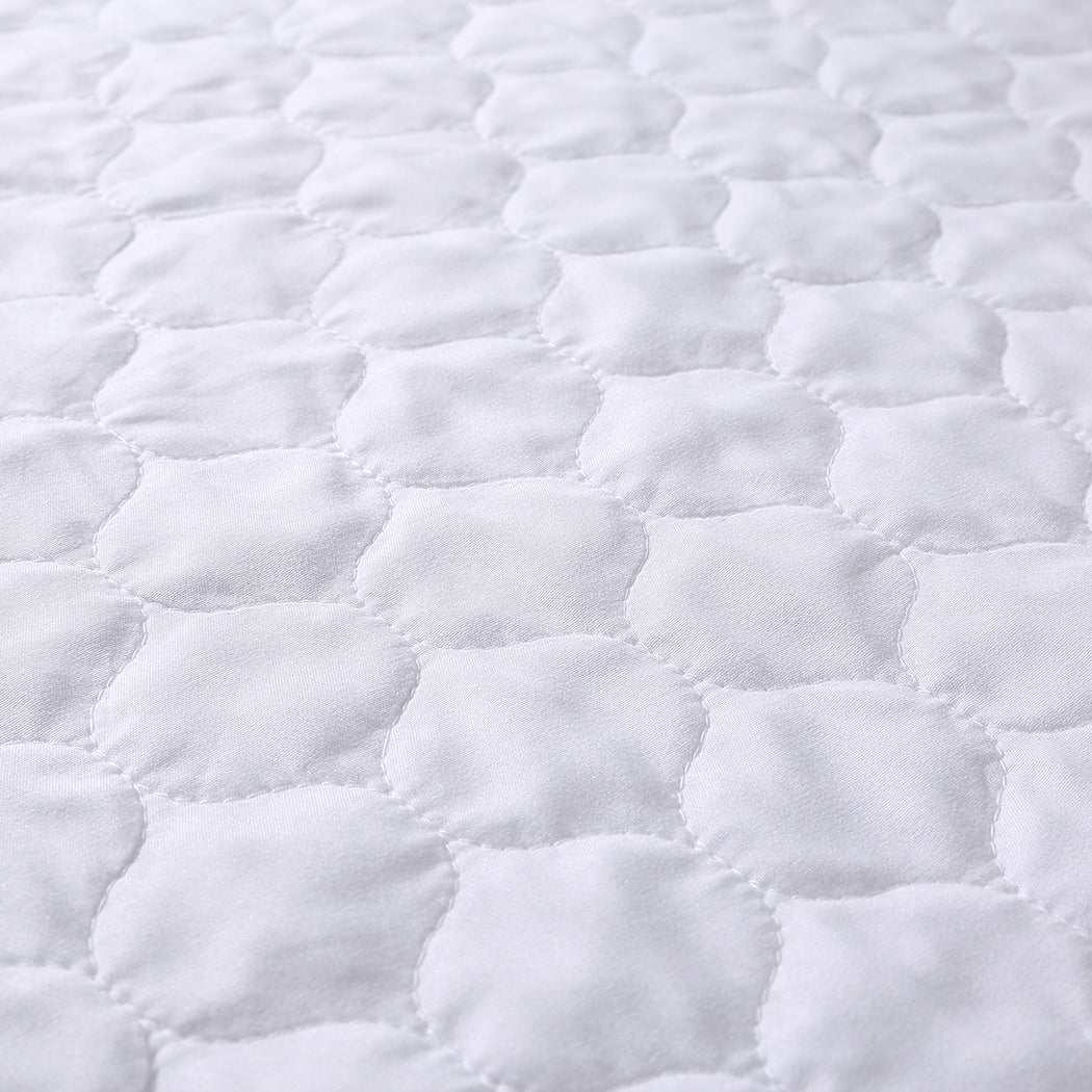 Single Set of 2 Bed Pad Waterproof Bed Protector Mattress Protector