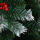 5ft 1.5m 500 Branches Snow Flocked Christmas Tree