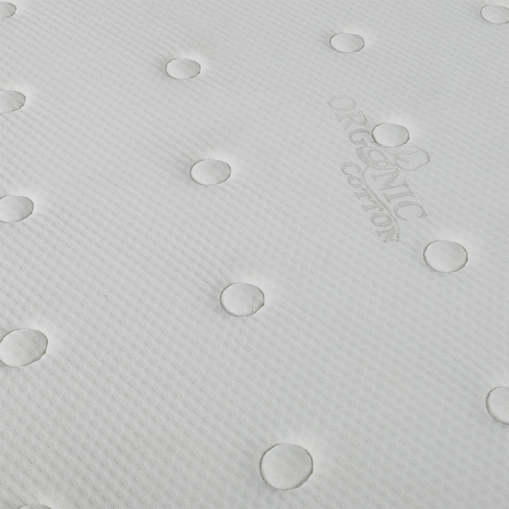 Dara 18cm Mattress Spring Premium Bed Top Foam Medium Firm - Double