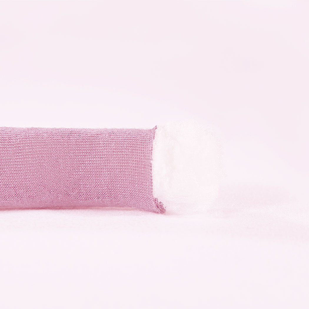 Whimsy Weighted Soft Blanket Knitted Chunky Bulky Knit 9KG - Pink