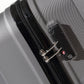 Set of 3 20" 24" 28" Luggage Sets - Dark Grey