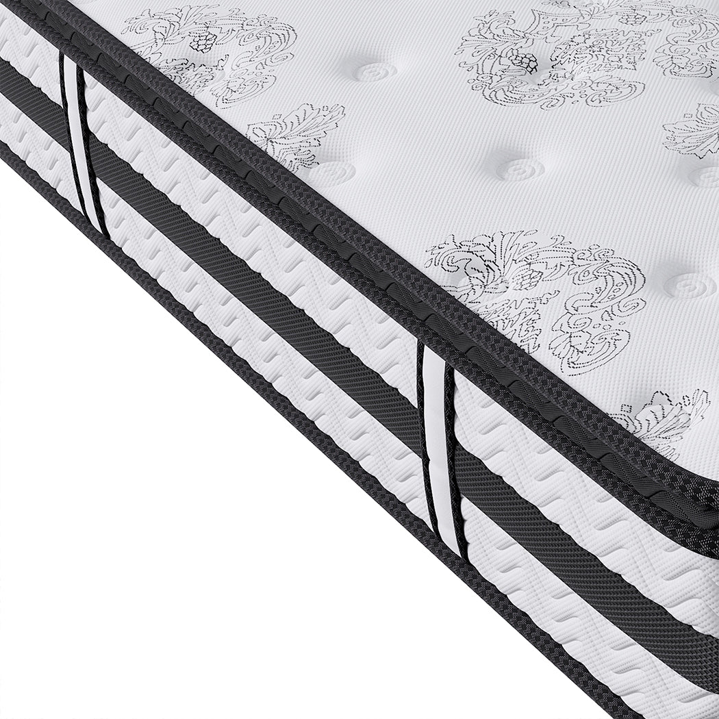Ysla 35cm Thick Euro Top Egg Crate Foam Mattress - King