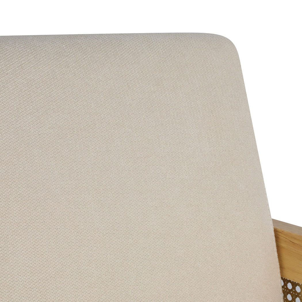 Rattan Lounge Armchair - Natural