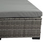 Trish 4-Seater Patio Furniture Garden Chair Table Lounge 5-Piece Outdoor Sofa - Mixed Grey