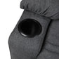 Medea Recliner Chair Electric Lift Chair Armchair Lounge Fabric USB Charge - Grey