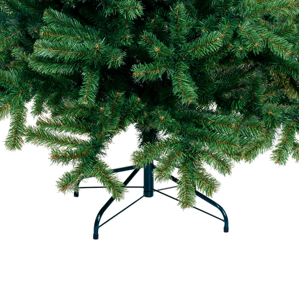 6ft 1.8m 874 Tips Christmas Tree Xmas Home Garden Decor Warm with String Lights
