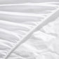 SINGLE Fully Fitted Waterproof Microfiber - White