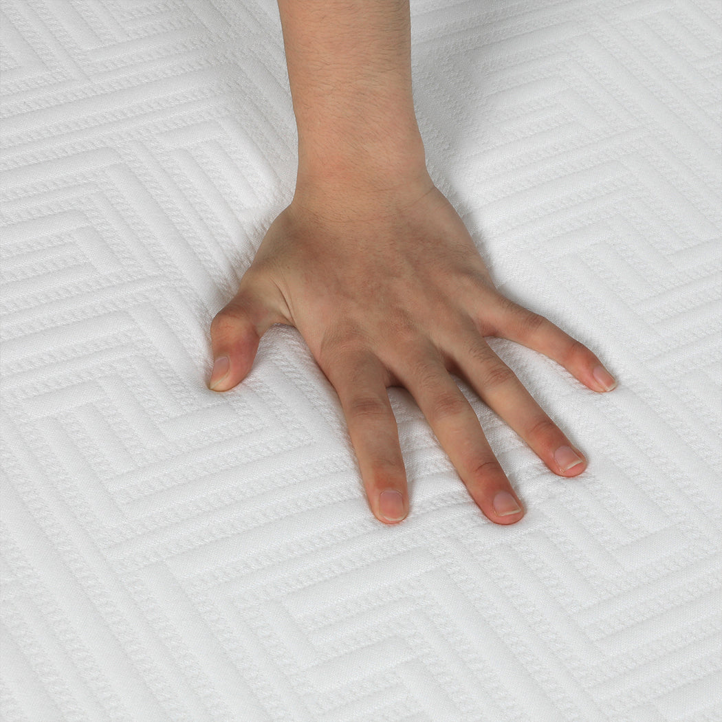 Piper 20cm Memory Foam Mattress Egg Crate Gel HD Medium Firm Soft - King Single